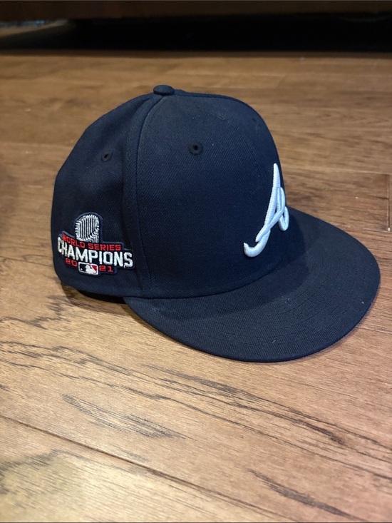 New Era Other - Atlanta Braves Navy World Series Hat